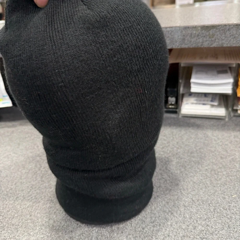 Carhartt Face Mask Balaclava Mens OS Black Excellent Thinsulate Flex Knit USA